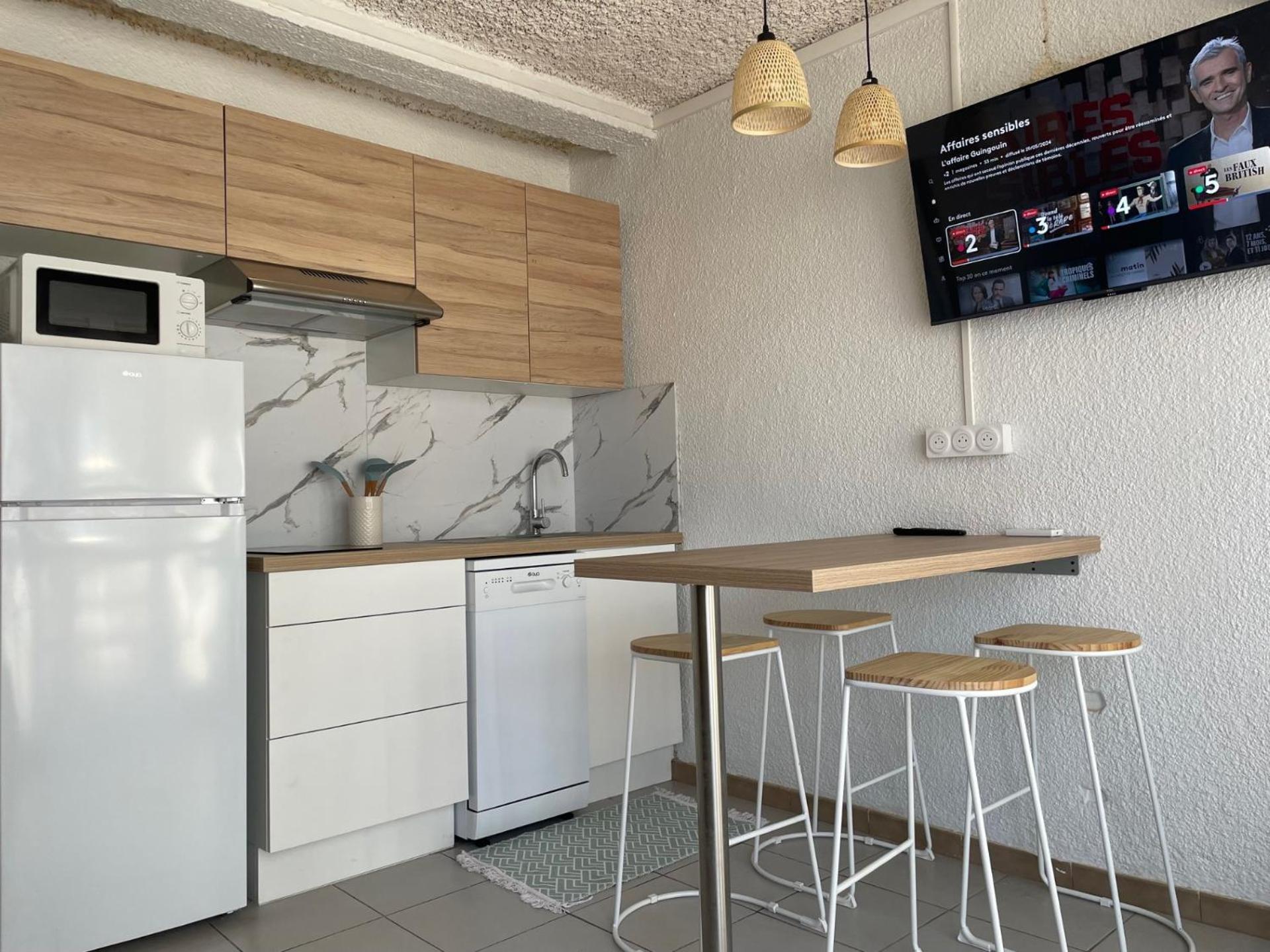 Studio Cosy A 300M De La Mer, Face Aux Festivals, Derriere La Night Life Le Barcares Exterior photo