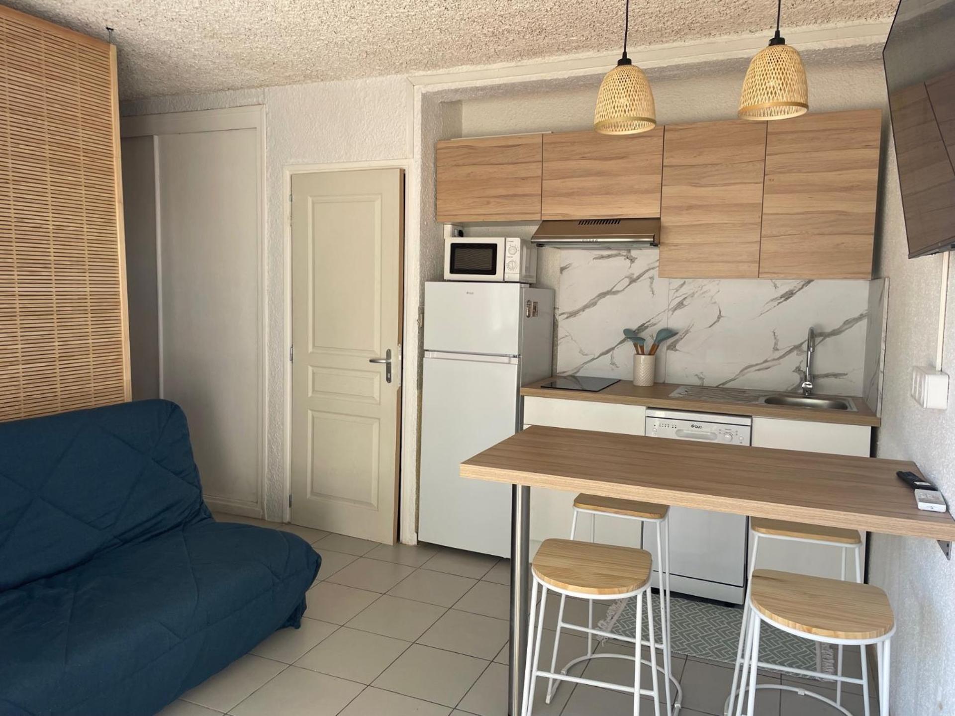 Studio Cosy A 300M De La Mer, Face Aux Festivals, Derriere La Night Life Le Barcares Exterior photo